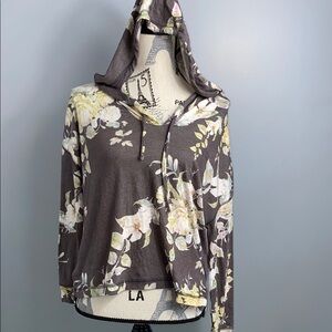 Chaser Floral Hooded Top